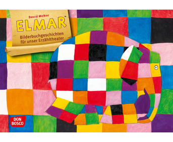 Kamishibai Bildkarten Elmar