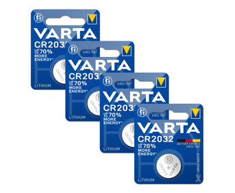 Knopfzelle Batterie 20x VARTA CR2032 Lithium-Knopfzellen – 3V, Lange Haltbarkeit Für Uhr, Spielzeug & Mehr CR2032 Batterie VARTA