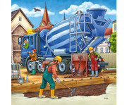 Ravensburger Puzzle Grosse Baufahrzeuge 3er Set 3