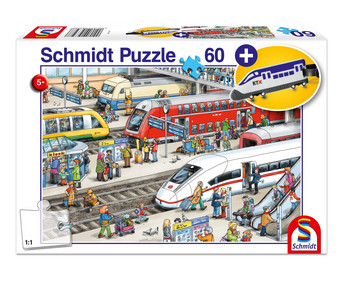 Puzzle Am Bahnhof