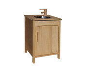 Kinderküche Massivholz Spüle 1