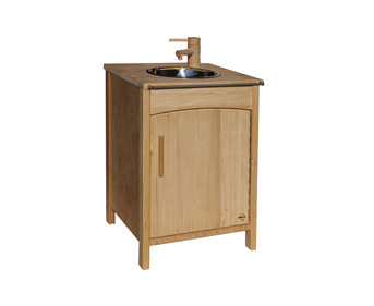 Kinderküche Massivholz Spüle