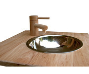 Kinderküche Massivholz Spüle 2