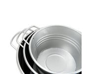 Metallschüsseln Sand und Matsch Set 6 teilig 2