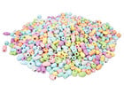 Holzperlen Set 1 kg pastell