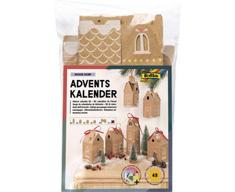 folia Adventskalender Lebkuchenhaus