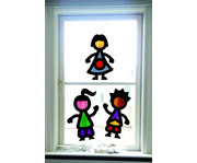 Fensterbilder Kinder 36 Stück 3