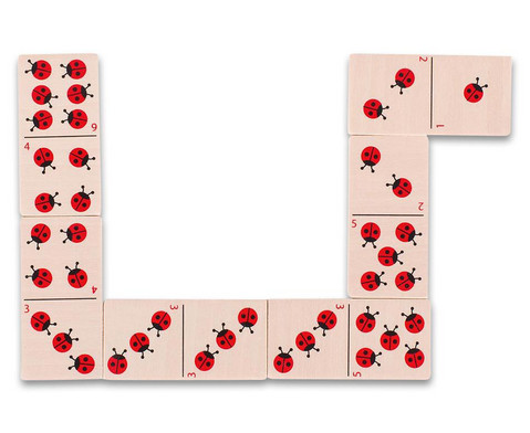 goki Dominospiel Marienkaefer
