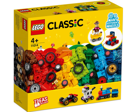 LEGO CLASSIC Steinebox mit Raedern