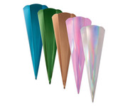 folia Schultüten Rohlinge metallic 5er Set 5 Farben 1