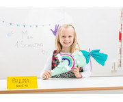 folia Schultüten Rohlinge für Geschwister 5er Set einer Farbe 6