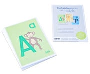 Prickel Karten Buchstaben 26 Stück 3