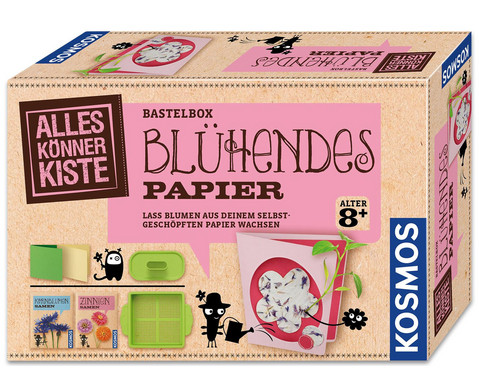 KOSMOS Bastelbox - Bluehendes Papier