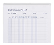 Mein Wickeltagebuch – der praktische Abreissblock 4