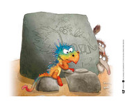 Kamishibai Bildkarten Furzipups der Knatterdrache 3