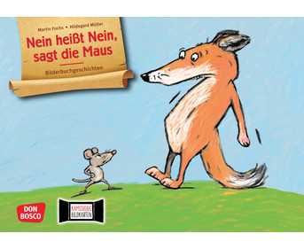 Kamishibai Bildkarten Nein heisst Nein sagt die Maus