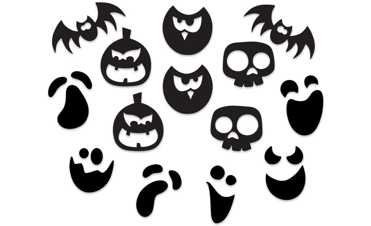 Filz-Stickerset „Halloween“