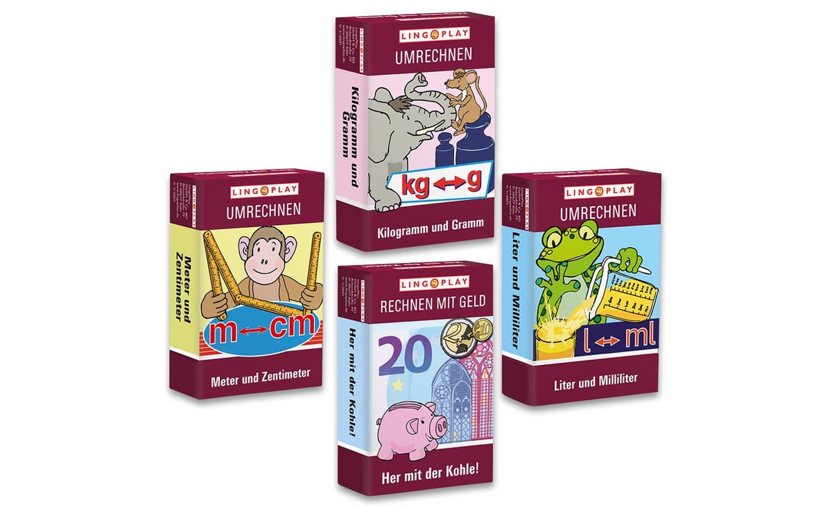 Lernspiel-Paket „Umrechnen“