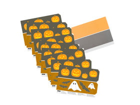 Prickel-Windlichter „Halloween“, 10 Stück
