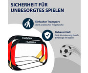 HUDORA Pop up Fussballtore 2er Set 3