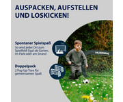 HUDORA Pop up Fussballtore 2er Set 4