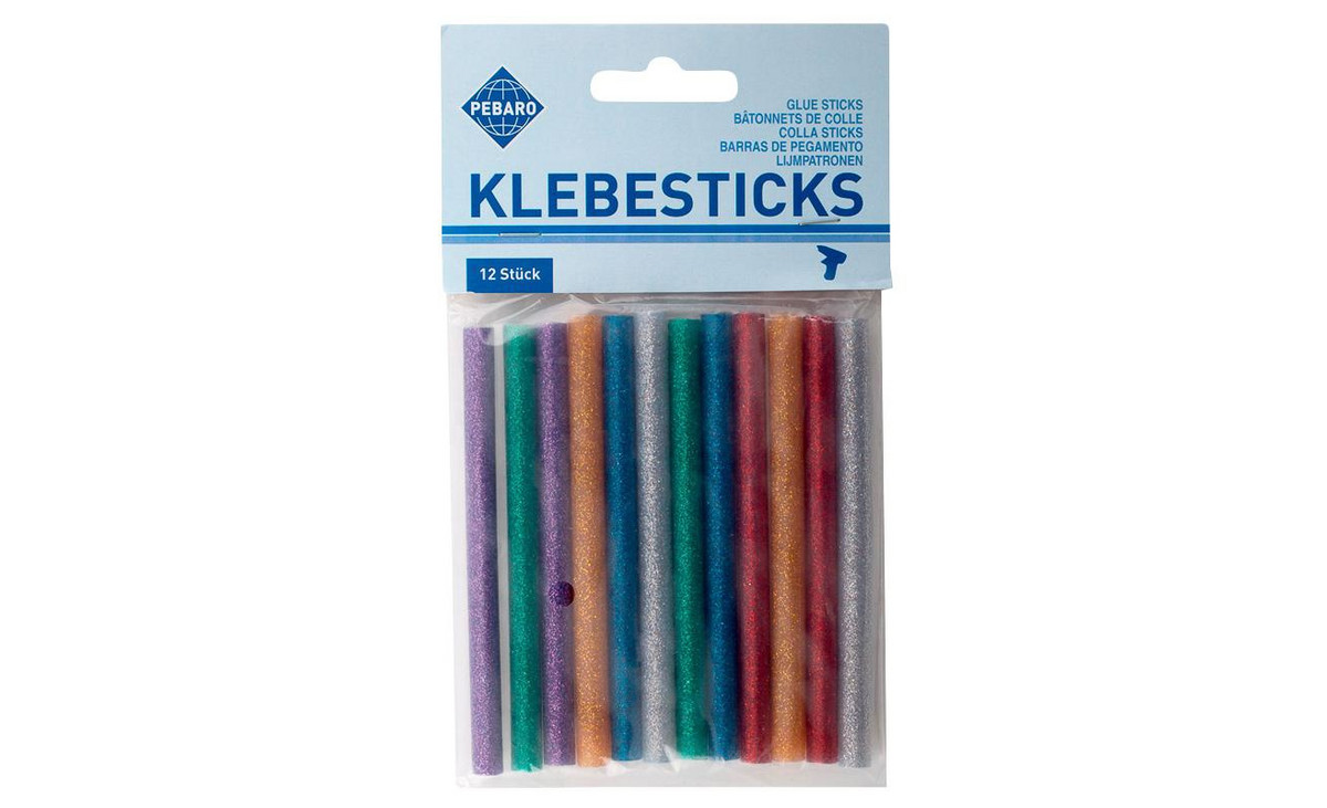 Heißklebestifte, 7 x 150 mm, transparenter Klebstoff für 7-mm Heißklebestifte, 7 x 150 mm, transparenter Klebstoff für 7-mm