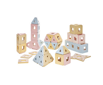 POLYDRON Magnetic Set Pastell