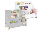 Kinderbücherregal mit Rollen