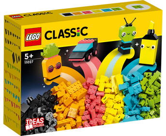 LEGO® CLASSIC Neon Kreativ Bauset