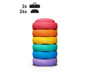 stapelstein® Education Set rainbow 2