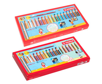 STABILO® Buntstifte woody 3 in 1 Kartonetui 18 Farben