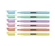 Kores® Pastell Textmarker Set 12 Stück 2