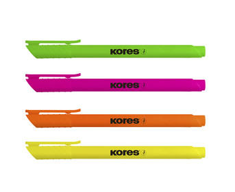 Kores® Textmarker Set 8 Stück