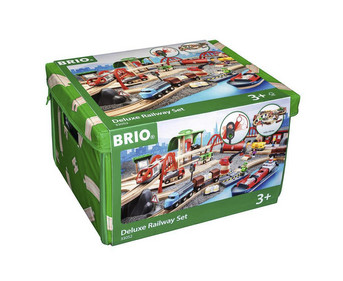 BRIO® Strassen & Schienen – Bahn Set Deluxe