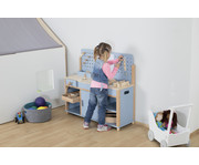 Betzold Kinderwerkbank mit Konstruktionsspiel pastell 7