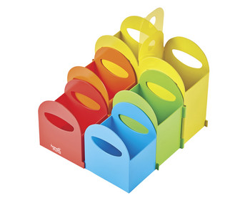 Flexibler Stifte Organizer Regenbogenfarben