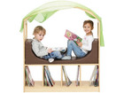 Spiel und Leseecke – Bücherregal Kindergarten