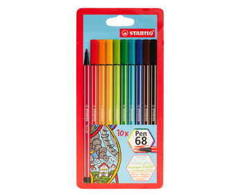 STABILO® Premium Filzstifte Pen 68 Kartonetui 10 Stück
