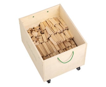 JOIN CLIPS® Baubrettchen 1000 Stück in Holzbox
