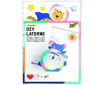 folia Laternen Bastelset Space Animals