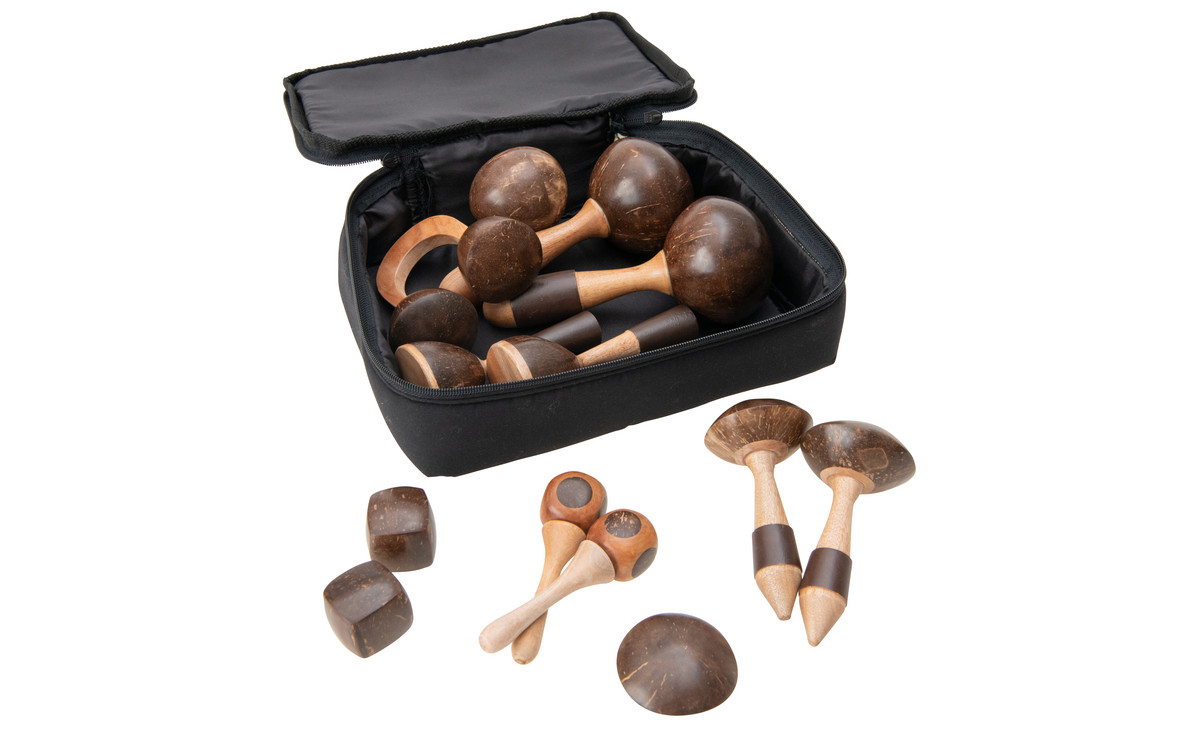 Kokos-Maracas-Set