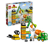 LEGO® DUPLO® Baustelle mit Baufahrzeugen 4