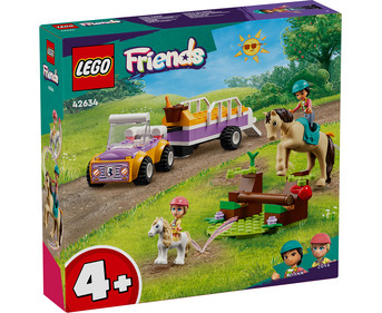 LEGO® Friends Pferde und Pony Anhänger