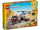 LEGO® Creator Tieflader mit Hubschrauber