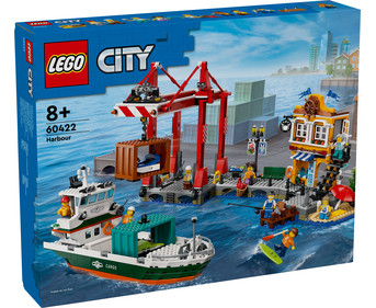 LEGO® City Hafen mit Frachtschiff