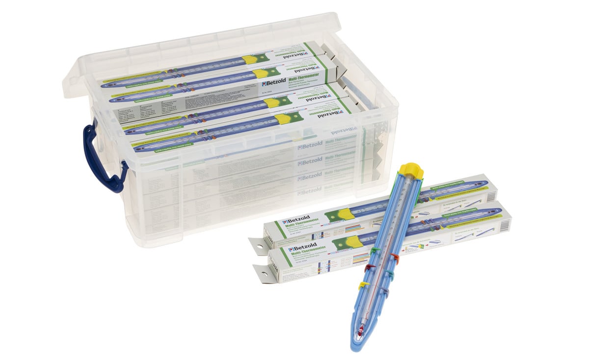 Betzold Multi-Thermometer, Klassensatz mit 25 Stück