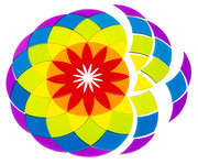 Acrylformen Grosses Mandala 61 teilig 1
