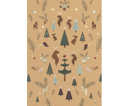 folia Kraftpapierblock Magic Christmas Paper 20 Blatt 6