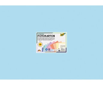folia Fotokarton Pastell 300 g/m² 50 x 70 cm 100 Bogen 10 Farben