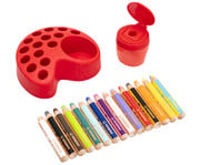 STABILO® Buntstifte woody 3 in 1 Tischset inkl Spitzer 15 Farben 2